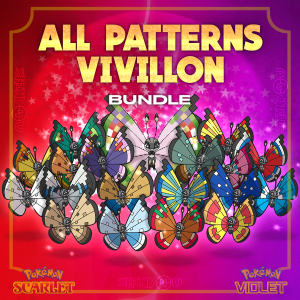 All Patterns Vivillon Bundle